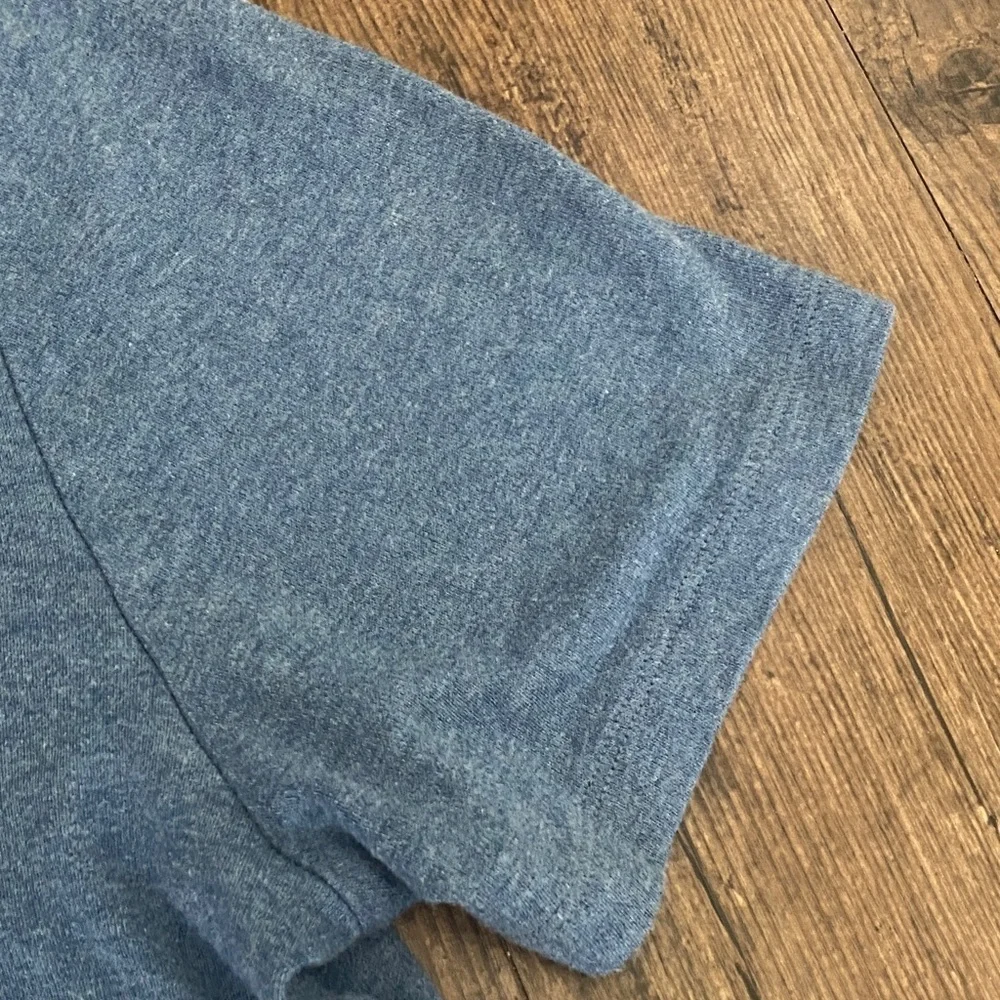 Banana Republic Heather Blue Polo Shirt